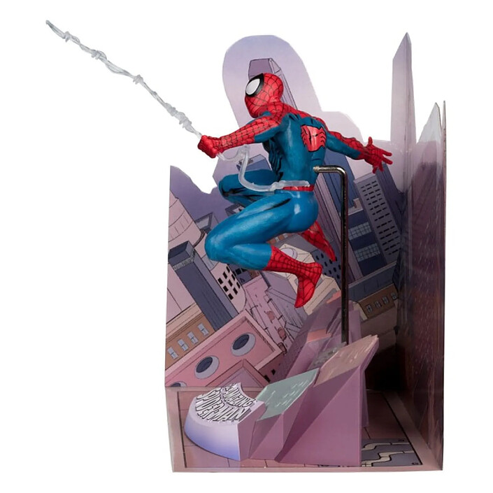 Marvel Collection - Statuette 1/10 Spider-Man (The Amazing Spiderman 1) 17 cm pas cher
