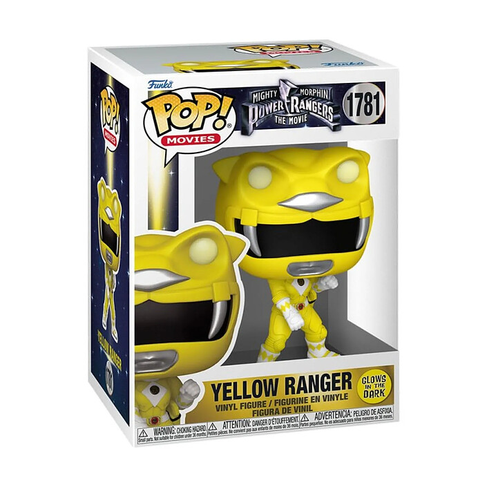 Avis Power Rangers, le film - Figurine POP! Yellow Ranger (GITD) 9 cm