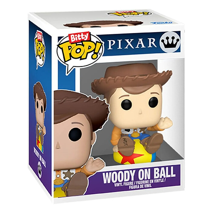Avis Pixar - Présentoir Bitty POP! Pixar avec 2 figurines Pixar Ball