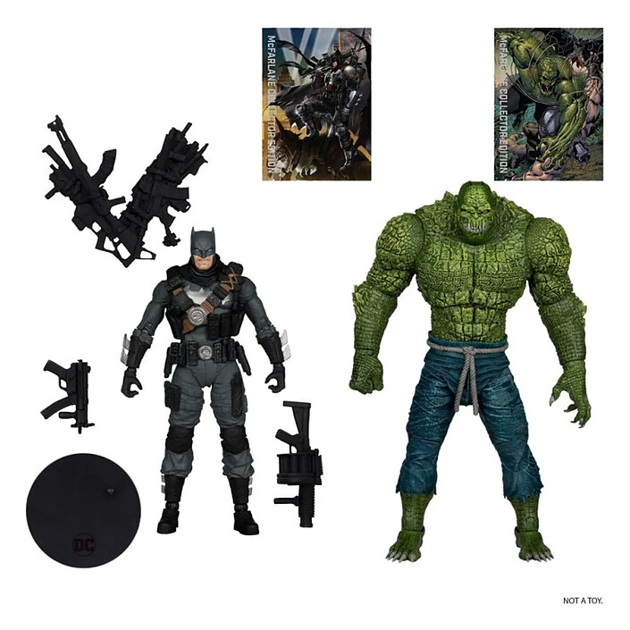 Avis DC Multiverse McFarlane Collector Edition - Pack 2 figurines 03 Batman vs. Killer Croc 18 cm