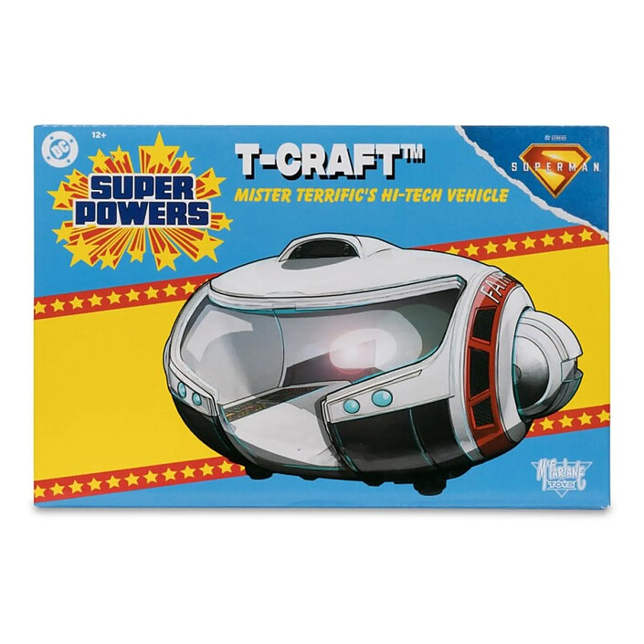 Superman (2025) DC Direct - Véhicule Super Powers T-Craft 11 cm pas cher
