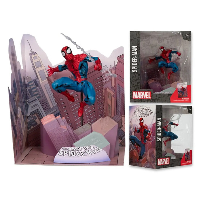Acheter Marvel Collection - Statuette 1/10 Spider-Man (The Amazing Spiderman 1) 17 cm