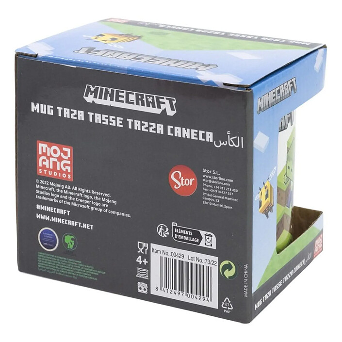 Minecraft - Mug TNT Boom 325 ml pas cher