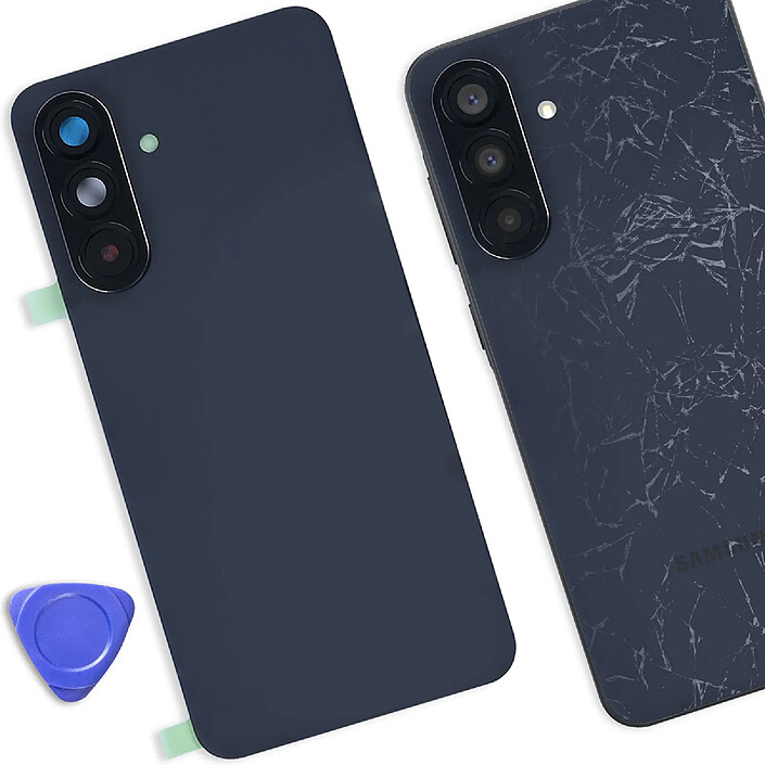 Acheter Clappio Cache Batterie de Rechange pour Samsung Galaxy A56 avec Adhésif Intégré Bleu nuit