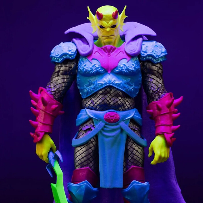 Acheter DC Multiverse - Figurine The Demon (Demon Knights) Black Light Edition (Gold Label) 18 cm