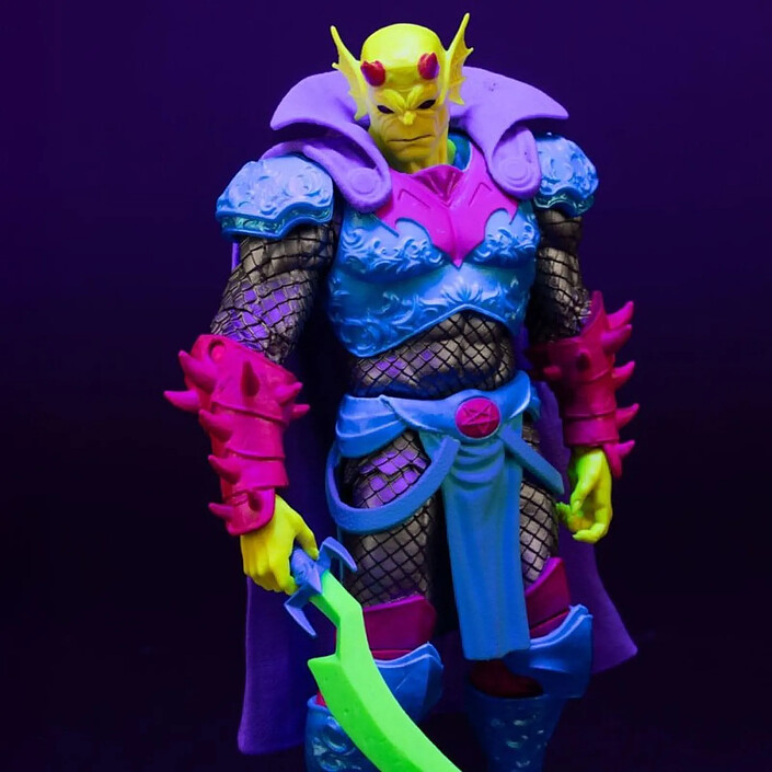 DC Multiverse - Figurine The Demon (Demon Knights) Black Light Edition (Gold Label) 18 cm pas cher