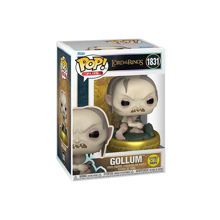 Avis Le Seigneur des Anneaux - Figurines POP! Plus Gollum (GW) 9 cm