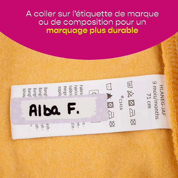 Avis AVERY Sachet de 36 étiquettes vêtements génériques - 45 x 13 mm