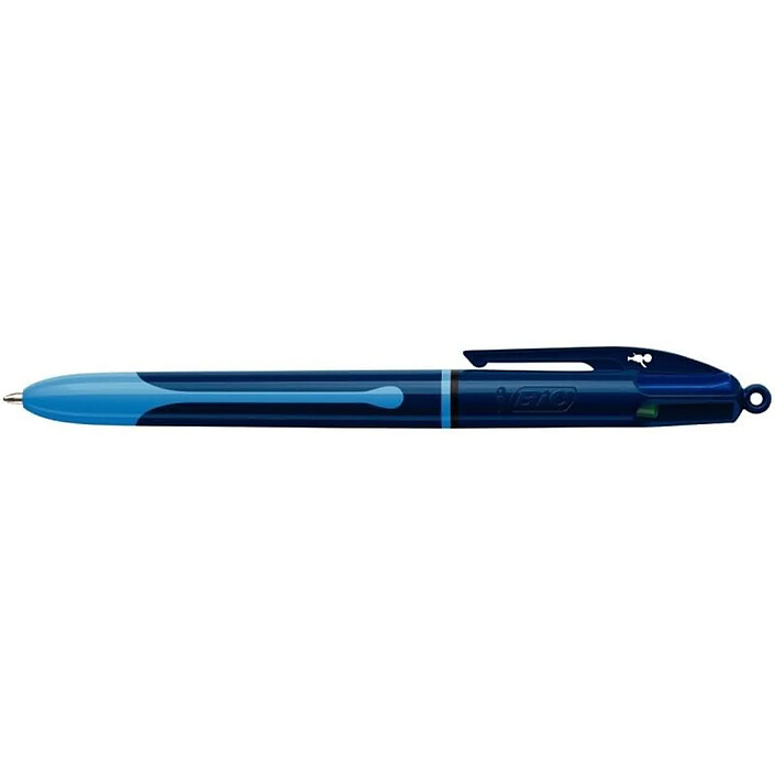 BIC Stylo à bille rétractable 4 Colours Smooth Drop, S