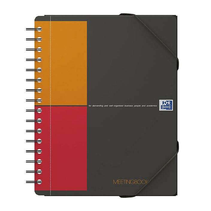 OXFORD MEETINGBOOK A5+ 90g 100 pages petits carreaux
