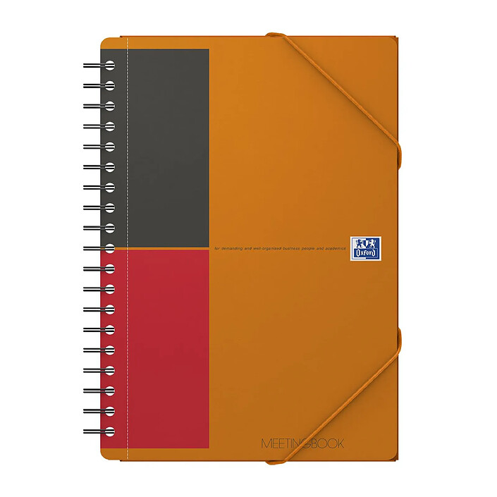 OXFORD MEETINGBOOK B5 160P 90g lignée 6MM couverture polypro