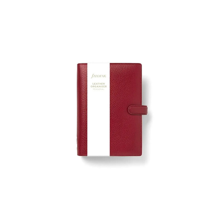 FILOFAX Organiseur Finsbury Personal Scarlet