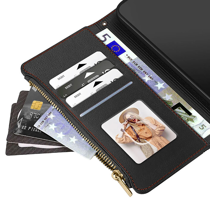 Avis Avizar Étui Folio pour Samsung Galaxy S24 / S25 à Zip avec Bandoulière Amovible