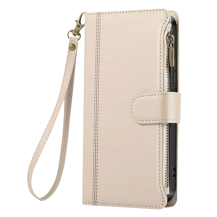 Avizar Étui Folio pour Samsung Galaxy S24 / S25 à Zip avec Bandoulière Amovible pas cher
