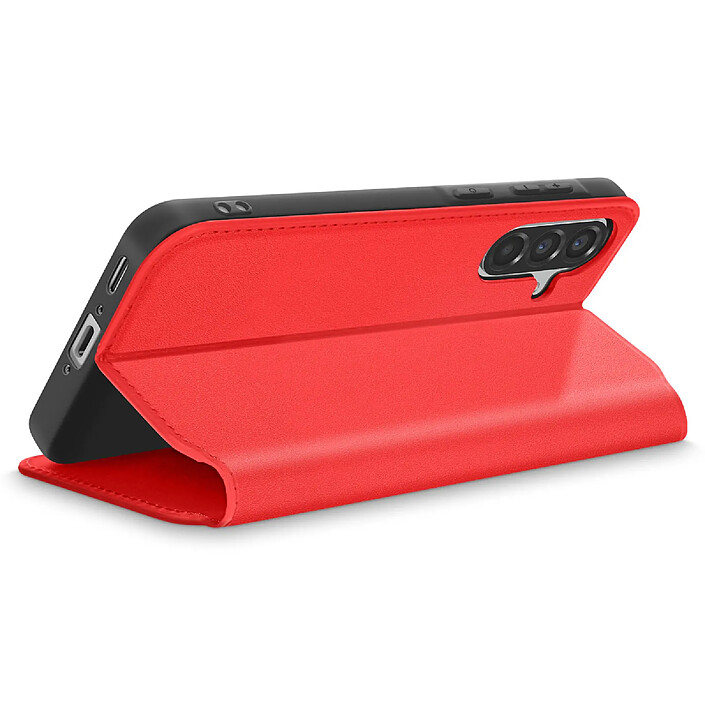 Avis Avizar Étui pour Samsung Galaxy A56 avec Porte-cartes et Fonction Support Rouge