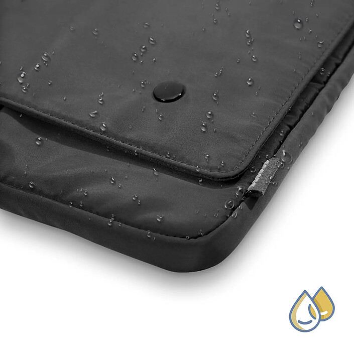Avizar Sacoche pour Laptop MacBook Pro Étanche à Poches Multiples 16 pouces Noir pas cher