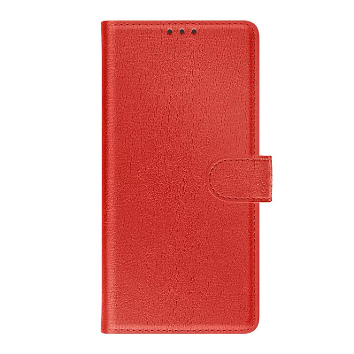 Avizar Étui Portefeuille pour Galaxy A56 / A36 Chesterfield avec Fonction Support Rouge