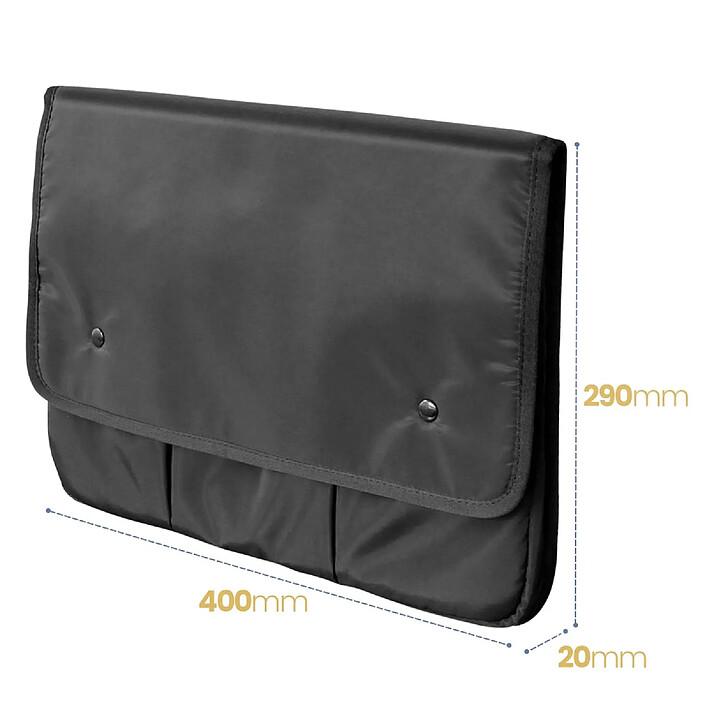 Avis Avizar Sacoche pour Laptop MacBook Pro Étanche à Poches Multiples 16 pouces Noir