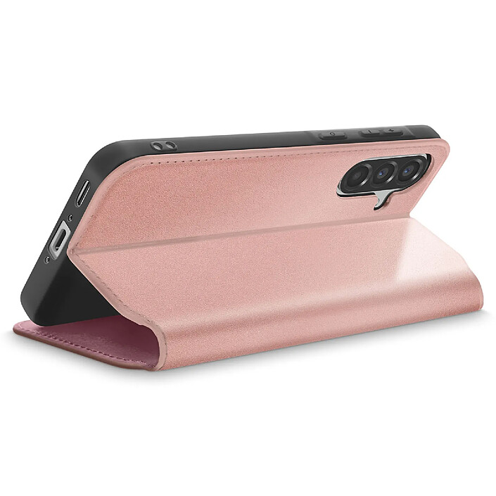 Avis Avizar Étui pour Samsung Galaxy A56 avec Porte-cartes et Fonction Support Rose champagne