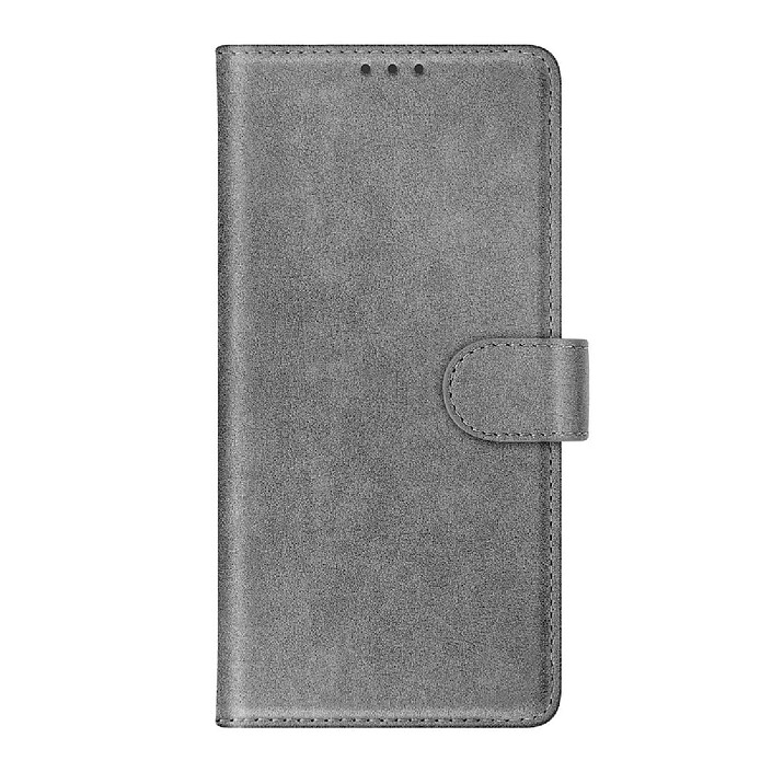 Avizar Étui Portefeuille pour Galaxy A56 / A36 Chesterfield avec Fonction Support Gris