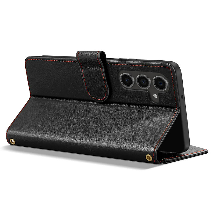 Acheter Avizar Étui Folio pour Samsung Galaxy S24 / S25 à Zip avec Bandoulière Amovible