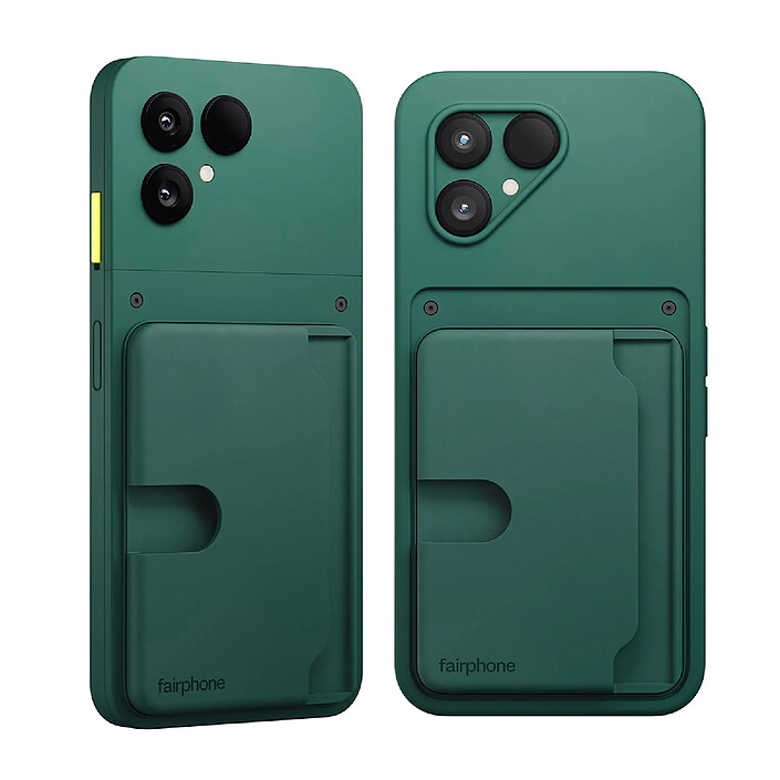 Acheter Fairphone Porte-Cartes pour Fairphone 6 Modulaire en Plastique 3 Cartes Vert forêt