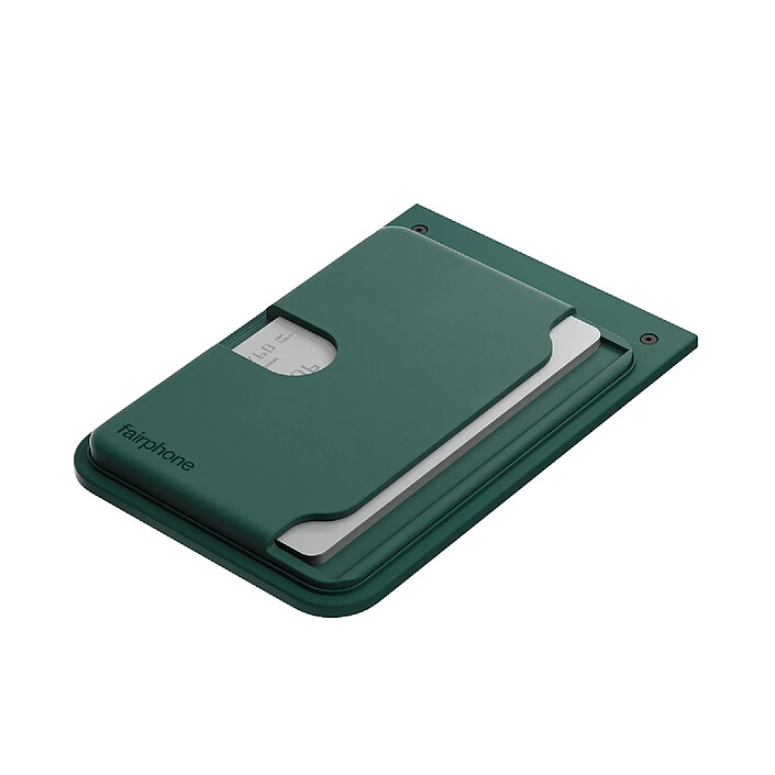 Fairphone Porte-Cartes pour Fairphone 6 Modulaire en Plastique 3 Cartes Vert forêt