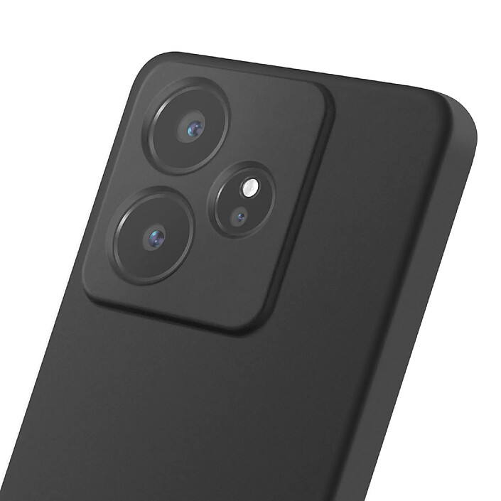 Avis Avizar Coque pour Realme GT 7 / GT 7T en Silicone avec Dragonne Amovible Noir