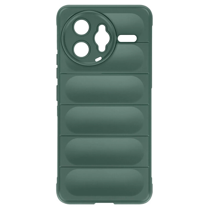 Avizar Coque pour Xiaomi Poco F7 Pro / F7 Ultra avec Texture Relief en Silicone Vert