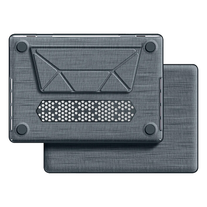 Acheter Avizar Étui pour MacBook Pro 16" en Tissu avec Support Magnétique Pliable Gris foncé