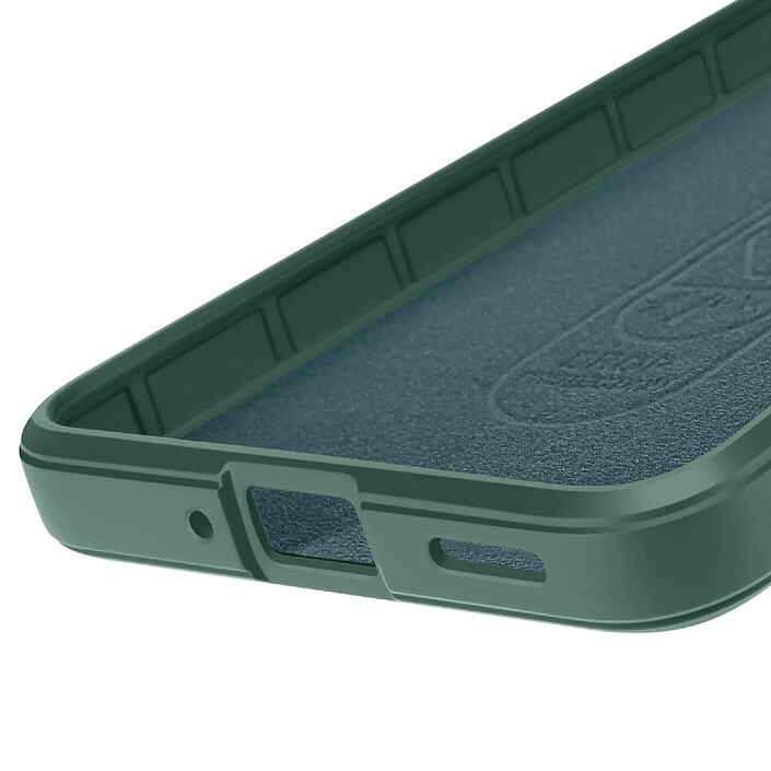 Avizar Coque pour Xiaomi Poco F7 Pro / F7 Ultra avec Texture Relief en Silicone Vert pas cher