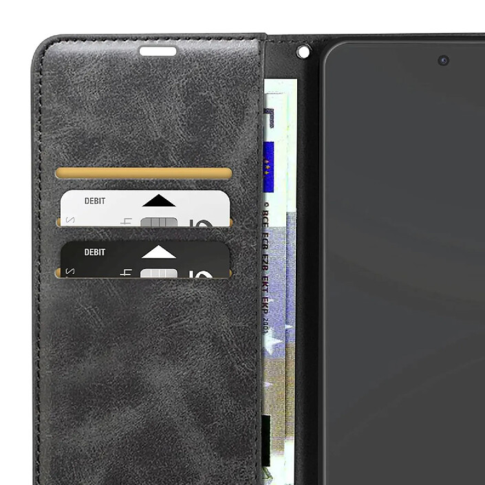 Acheter Avizar Étui Portefeuille pour Xiaomi Poco F7 Ultra / F7 Pro avec Dragonne Noir