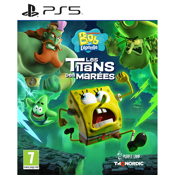 Bob l'Eponge Les Titans des Marées PS5