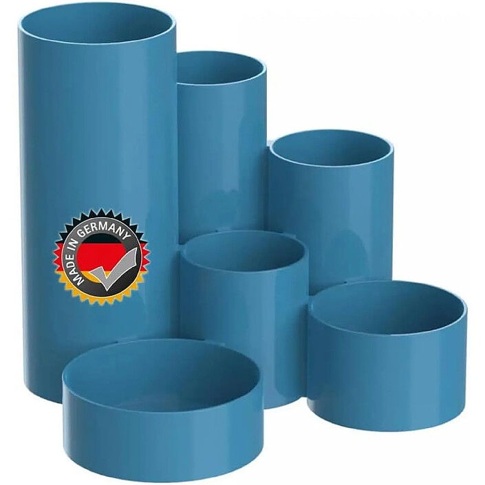 MAUL Organisateur de bureau MAULtubo 6 Compartiments Bleu Atlantique
