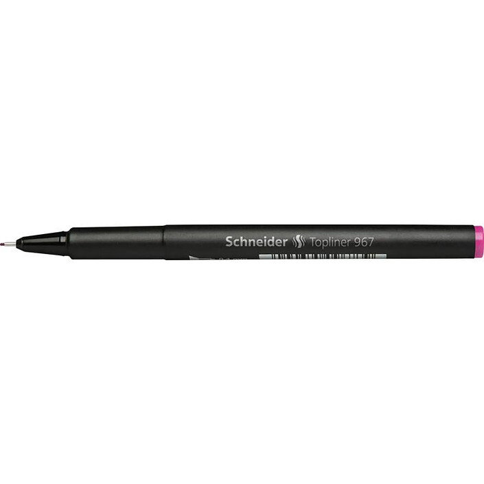 Avis SCHNEIDER Feutre Fineliner Topliner 967 04 rose x 10