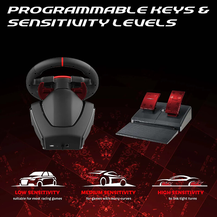 Acheter Subsonic ? Volant Superdrive 270 GT pour Switch 2 / Switch, PS4, PC et Xbox