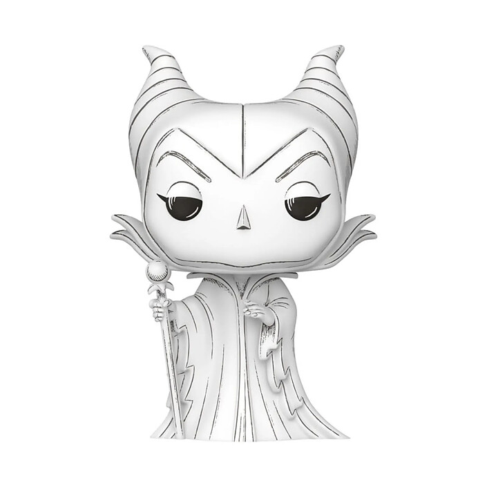 Disney - Figurine POP! Sketched Maleficent 9 cm