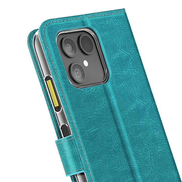 Avis Avizar Étui à Clapet pour Fairphone 6 avec Porte Cartes Intégré Support Vidéo Turquoise