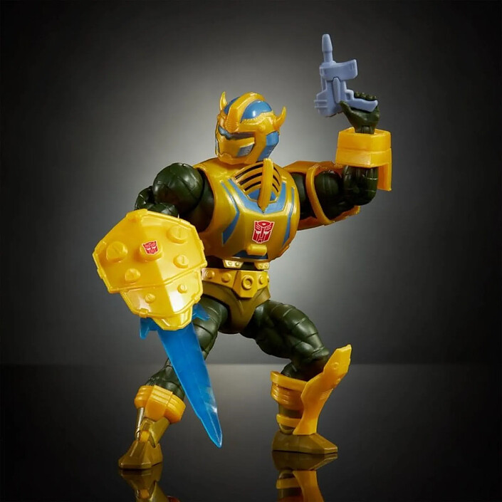 Avis Les Maîtres de l´Univers x Transformers - Figurine Bumblebee Armor Man-At-Arms heo European Exclusive 14