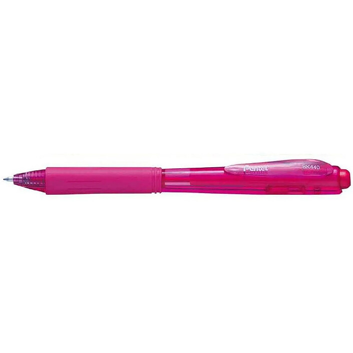 PENTEL Stylo à bille rétractable WOW BK440, rose x 12
