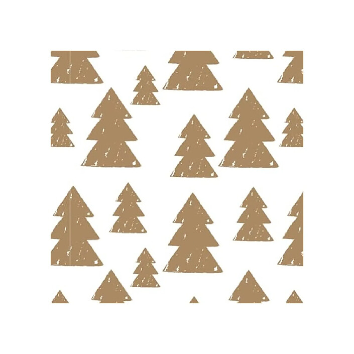 Avis CLAIREFONTAINE Papier cadeau de Noël 'Sapins'