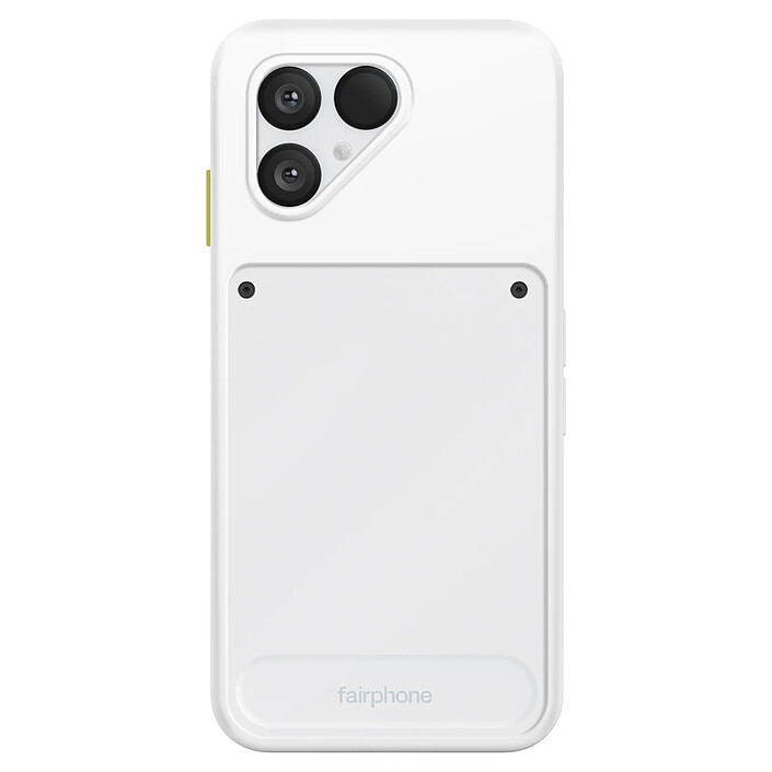 Fairphone Coque pour Fairphone 6 Protection Antichoc en Silicone Blanc