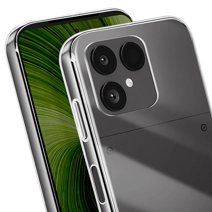 Acheter Avizar Coque Compatible Fairphone 6 en Silicone Souple Robuste avec Découpes Précises Transparent