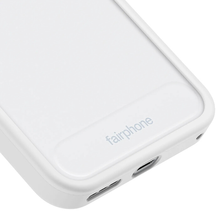 Avis Fairphone Coque pour Fairphone 6 Protection Antichoc en Silicone Blanc