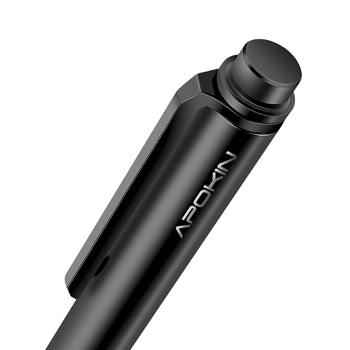 Apokin Stylet Tactile Microsoft Surface Slim à Clip Pointe Fine 1mm Haute Précision Noir pas cher