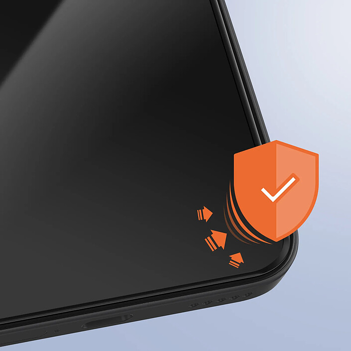 Acheter Avizar Verre Trempé pour Honor 400 Protection Anti-rayures Anti-chocs Noir transparent