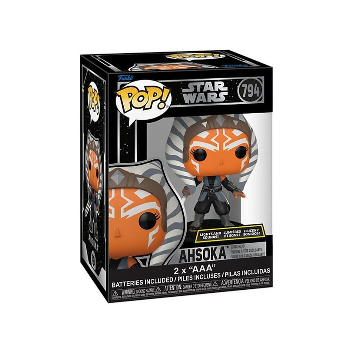 Avis Star Wars - Figurine POP! Super Sized Super Ahsoka (SFX) 15 cm