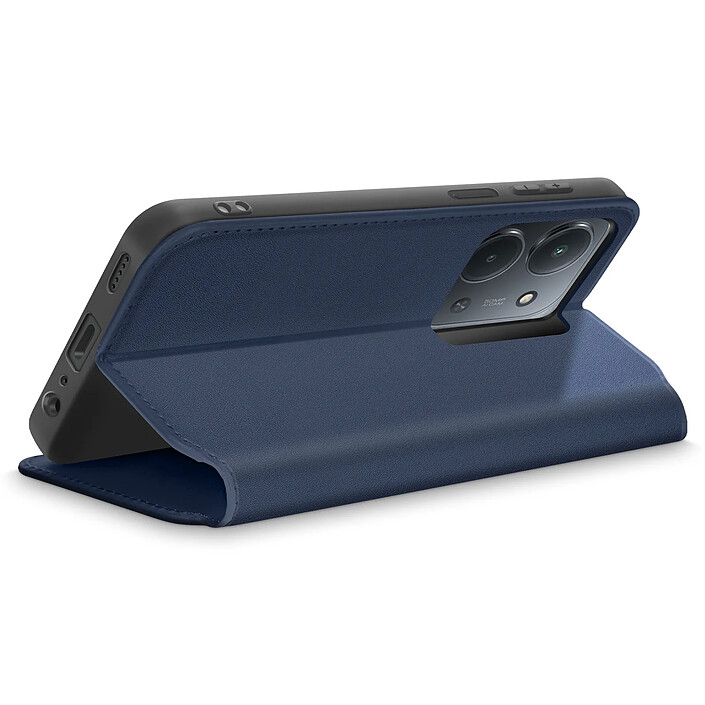 Avis Avizar Étui Portefeuille à Clapet Magnétique pour Xiaomi Redmi 15C avec Support Vidéo Bleu nuit