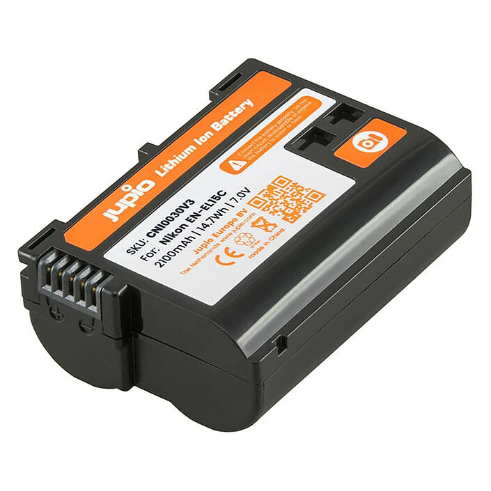 JUPIO Batterie EN-EL15C Compatible avec Nikon