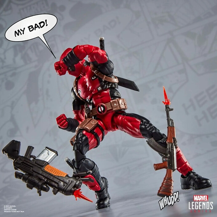 Marvel Legends Maximum Series - Figurine Deadpool 15 cm pas cher